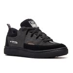 Tênis Skate Crossfit Casual Cano Baixo Lifestyle Vortex Preto