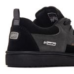 Tênis Skate Crossfit Casual Cano Baixo Lifestyle Vortex Preto