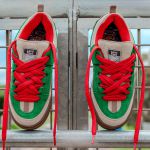 Tênis Skate Crossfit Casual Cano Baixo Lifestyle Vortex Verde