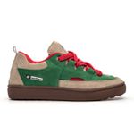 Tênis Skate Crossfit Casual Cano Baixo Lifestyle Vortex Verde