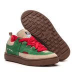 Tênis Skate Crossfit Casual Cano Baixo Lifestyle Vortex Verde