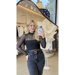 BODY TULE PRETO