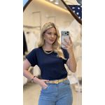 TEE LISA AZUL MARINHO