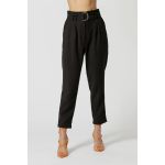 CALÇA CLOCHARD COM CINTO PRETO