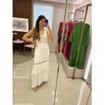 VESTIDO LONGO CAMADAS/RO BRANCO