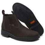 Botina Vaquejada Unissex - Marrom