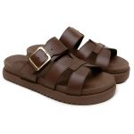 Papete Feminina Karla - Marrom