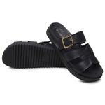 Papete Feminina Karla - Preta