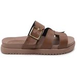 Papete Feminina Karla - Caramelo