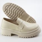 Mocassim Feminino Liso - Off White