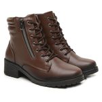 Bota Feminina Thais com Bolsa - Marrom
