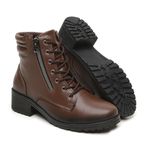 Bota Feminina Thais com Bolsa - Marrom