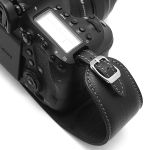 Alça de mão para Camera Fotográfica universal em couro legitimo original
