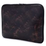Capa Para Notebook Case Em Couro Legitimo Bovino Original Fossel Café