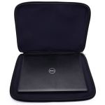 Capa Para Notebook Case Em Couro Legitimo Bovino Original Preto