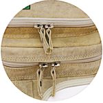 Bolsa Tira Colo em Lona - Modelo Pochete Cartucheira Shoulder Bag UNISSEX