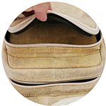Bolsa Tira Colo em Lona - Modelo Pochete Cartucheira Shoulder Bag UNISSEX