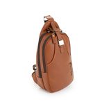 Bolsa Mochila De Ombro Transversal estilo Pochete Casual Bag Whisky
