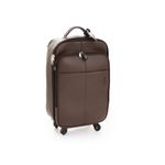 Mala de viagem Grande 100% em couro legitimo original modelo Titano com Rodinha