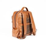 Mochila de Couro original Vintage Plus com porta Garrafas