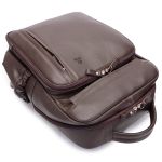 Mochila de Couro - Rally, cor Café Urbano.