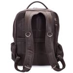 Mochila de Couro - Rally, cor Café Urbano.