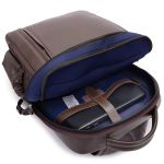Mochila de Couro - Rally, cor Café Urbano.