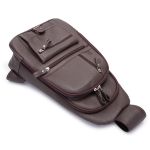 Mochila de couro legitimo speed mini para uso no dia a dia.