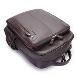 Mochila de Couro original Vintage Plus com porta Garrafas 