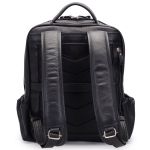 Mochila de Couro original Vintage Plus com porta Garrafas 