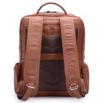 Mochila de Couro original Vintage Plus com porta Garrafas