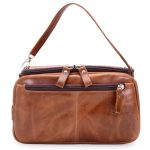 Necessaire de Mão Bolsa Multiuso - dia a dia 100% em Couro fossel Whiky