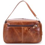 Necessaire de Mão Bolsa Multiuso - dia a dia 100% em Couro fossel Whiky