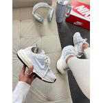 Tênis Nike Knit B3 Cinza e Branco