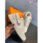 Tênis Nike Jordan Branco Com Rosa