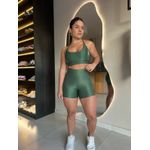 Conjunto Short Alice Verde Musgo