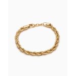 Pulseira Cordão Baiano Banhado a Ouro