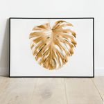 Floral 28 - Quadro com Moldura - Preto, Marrom, Rústico ou Branco