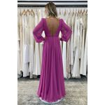 VESTIDO ELLA FUCSIA