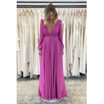 VESTIDO ELLA FUCSIA