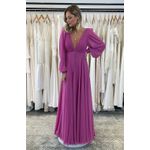 VESTIDO ELLA FUCSIA