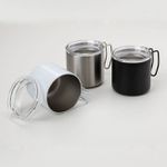 Caneca Inox Parede Dupla 350 ml