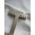 Trio de Brincos Gota Vazada em Aço Inox Prata