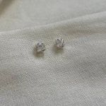 Brinco Ponto de Luz Clássico Banhado em Prata 925