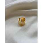 Anel Ajustável Minimalista Banhado em Ouro 18k