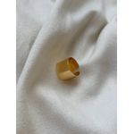 Anel Ajustável Minimalista Banhado em Ouro 18k