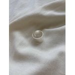 Anel Ajustável Minimalista Banhado em Prata 925