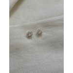 Brinco Ponto de Luz Clássico Banhado em Prata 925