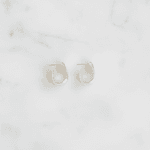 Brinco Hoop Volumoso Banhado em Prata 925