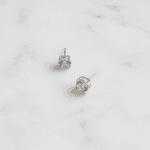 Brinco Ponto de Luz Clássico Banhado em Prata 925